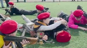 В Заинске состоялась военно-патриотическая игра Зарница