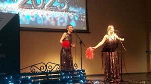 Концерт женского дуэта в санатории "Виктория". Композиция "Три белых коня" (05.01.25)