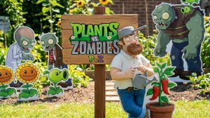 Зомби против растений! Plants vs Zombies ПвЗ PvZ Растения против Зомби Битва прохождение игры
