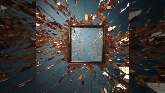 Зеркало треснуло