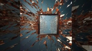 Зеркало треснуло