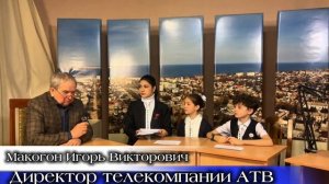 Новая смена в студии АТВ принимали гостей из «МедиаСвета»