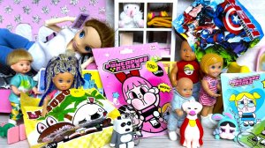 5 МИНУТ ТИШИНЫ😁😁 Катя и Макс веселая семейка! Куклы Барби мультики с игрушками Даринелка