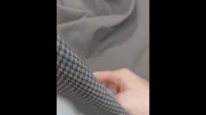 Костюмно-плательный смесовый хлопок pied-de-poule ИТАЛИЯ