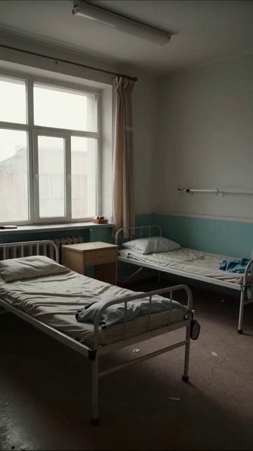 Печаль безнадежности: заброшенная палата #больница #одиночество #память
