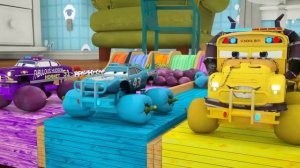 Мультики для детей — Изучаем цвета и цифры на английском языке вместе с Человеком-пауком и Кошками