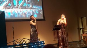 Концерт женского дуэта в санатории "Виктория". Композиция "Песенка о медведях" (05.01.25)