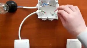 Схема подключения проходного выключателя