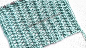 Всего 1 ряд и получаем такой приятный ажур 🔥 Лёгкий узор спицами