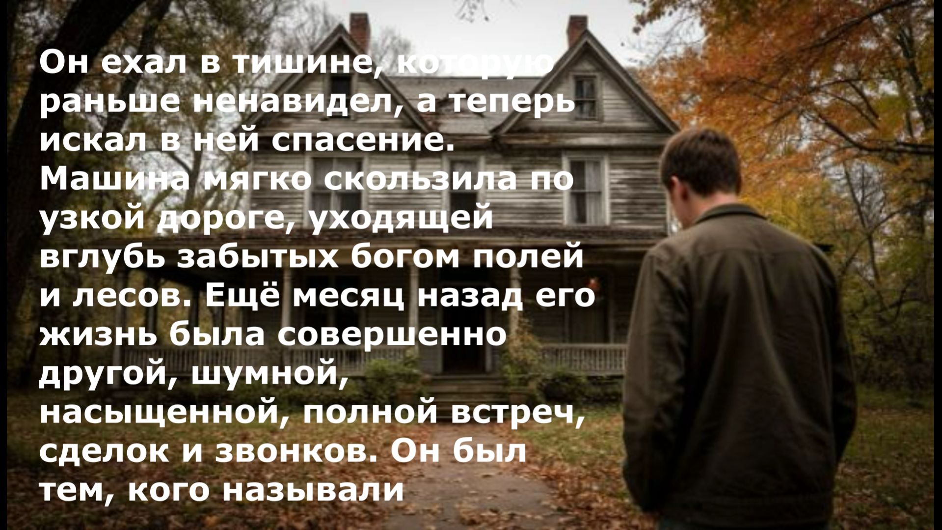 Потеряв всё он вернулся в старый дом тёти и не поверил своим глазам