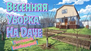 🌿 Весенняя уборка на даче, поставили бомбидарий!