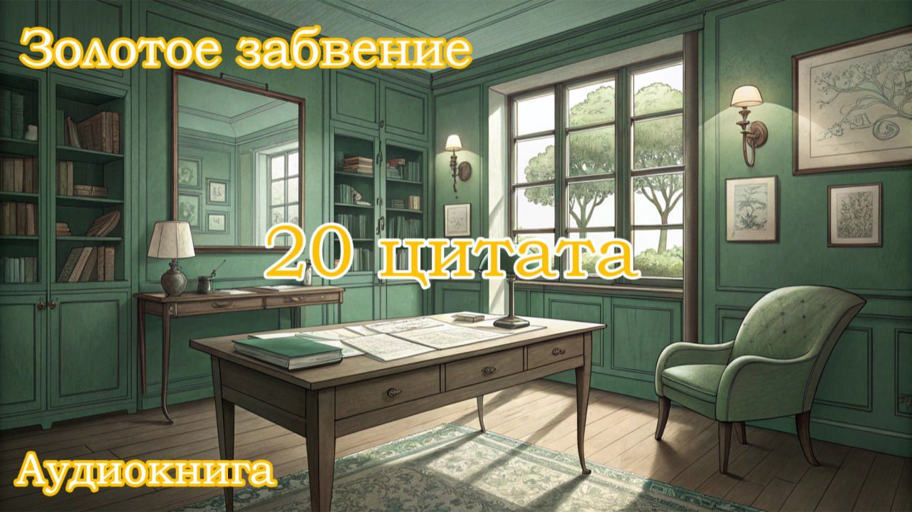 Золотое забвение 20 цитата