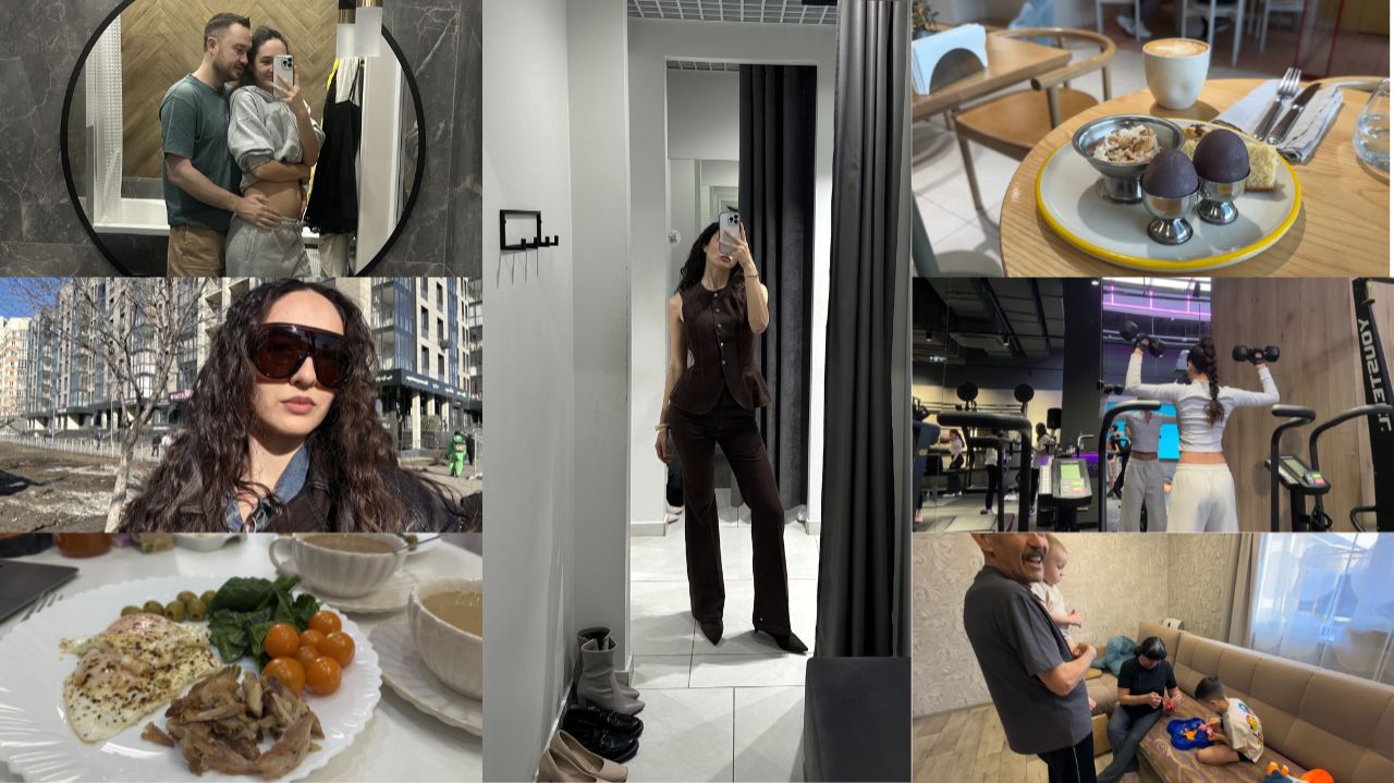 Разбор со стилистом, переход в новую сферу, в гостях у родителей,  