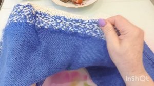 Порядок К Паске навели. Насколько продвинулась в Вязание.