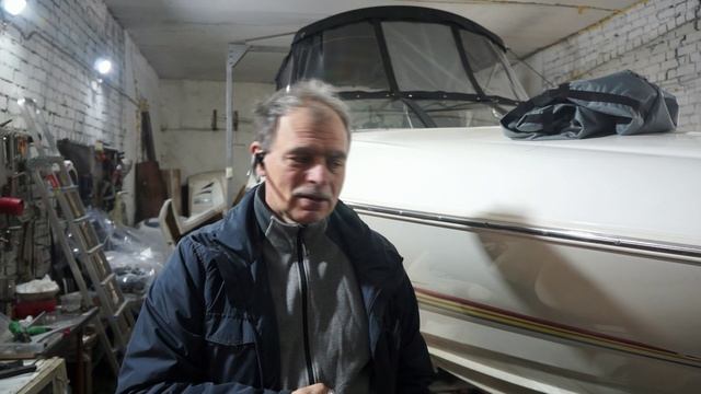 Ходовой тент катера ARRIVA 2450