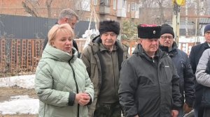 Ольга Мартус напутствие перед отправкой гуманитарного груза из назарово