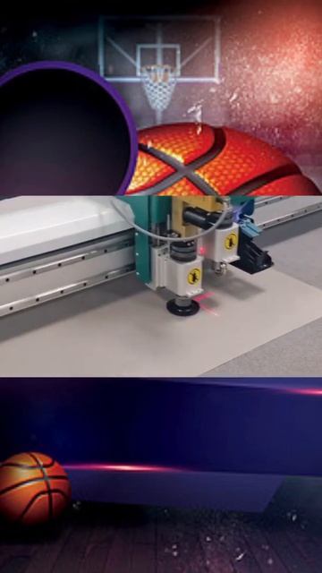 Цифровая резка баскетбольных изделий — производственный процесс, shorts