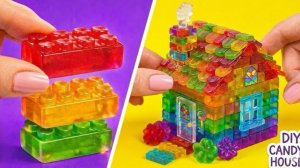 😲 Сэм построил дом из ЖЕЛЕ! Выдержит ли он?! 🏡🍮