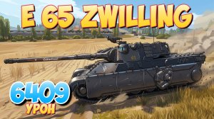 E 65 Zwilling - 6 Фрагов 6.4K Урона • Мир Танков