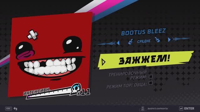 40. Бонусный уровень - Bootus Bleez [Super Meat Boy] (Rift of the Necrodancer)
