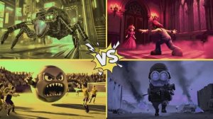 МАШИНКИ МУЛЬТИКИ 🚗 СУПЕР МАРИО и МИНЬОНЫ на Монстр Траке 🍄 МОНСТР МЯЧ и Веселые Приключения ⚽