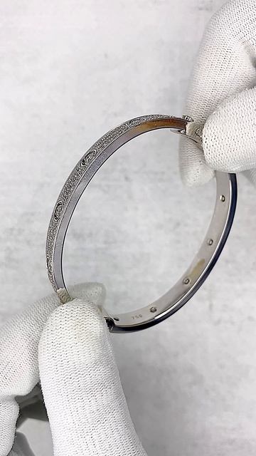 Браслет с бриллиантами в стиле Cartier Love арт: С11032