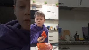 пробую кулич 1 часть