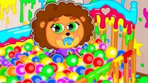 Маша и Леопольд. Шарики в кроватке - Мультик для детей