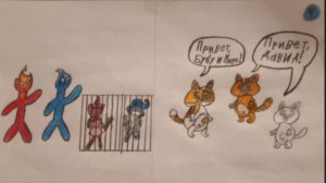 Обучалки-приключалки. Stick Red boy and Blue girl. Давид в шоке от мира бубу. 31-40 уровни.