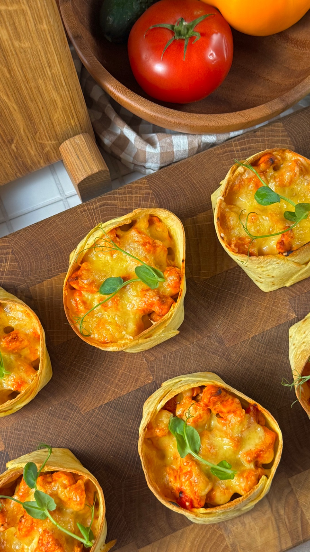 Рецепт стаканчиков