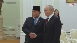 Путин обсудил с президентом Индонезии геополитику и двустороннее сотрудничество