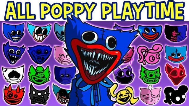 ВСЕ ХАГГИ ВАГГИ ПОДБОРКА ФНА FRIDAY NIGHT FUNKIN' ПРОТИВ ХАГГИ ВАГГИ REDUX POPPY PLAYTIME АНИМАЦИЯ