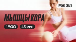 МЫШЦЫ КОРА с Андреем Кухаренко | 14 апреля 2026 | Онлайн-тренировки World Class