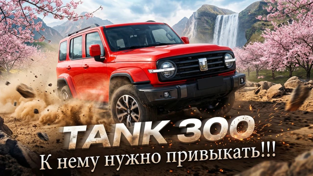 Тот случай, когда нужно привыкать: TANK 300