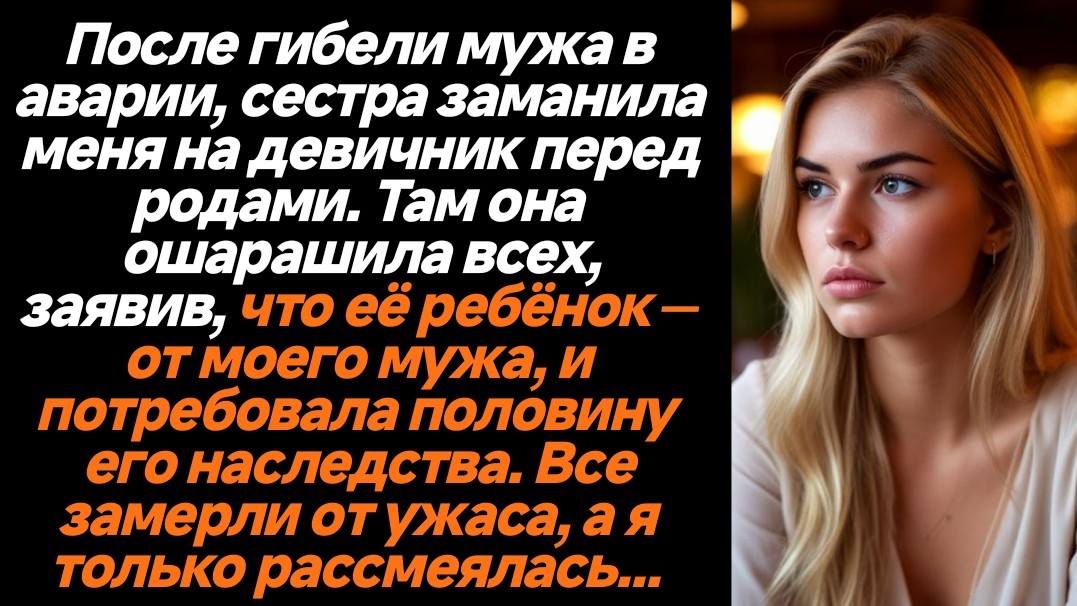 Жизненные истории/Сестра заявила, что её ребёнок от моего мужа и потребовала половину имущества