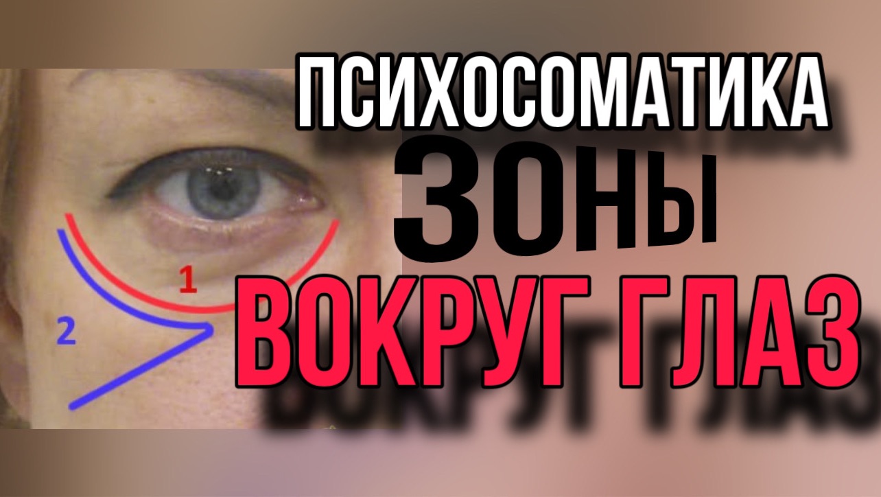 Психосоматика зоны вокруг глаз