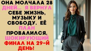 Жена молчала 28 дней, думая, что наказывает меня. Она не знала, что я уже вызвал адвоката.