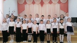 сл. Я. Акима, муз. Е. Герчик" Песенка друзей", исп. Младший хор "Озинские непоседы"