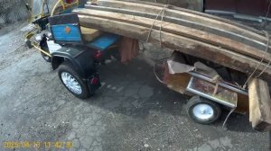 Самодельный трицикл БИНЧ-4 Муравей, работяга муравей.