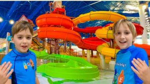 Влад и Ники - Семейный отдых в крытом аквапарке