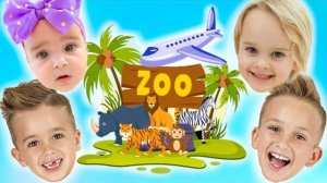 Крис и семья отправляются в зоопарк и парк развлечений!