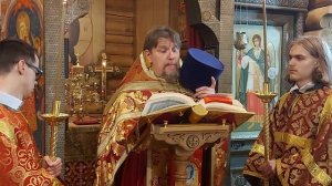 Пасхальная Литургия12 апреля 2026 Евангелие