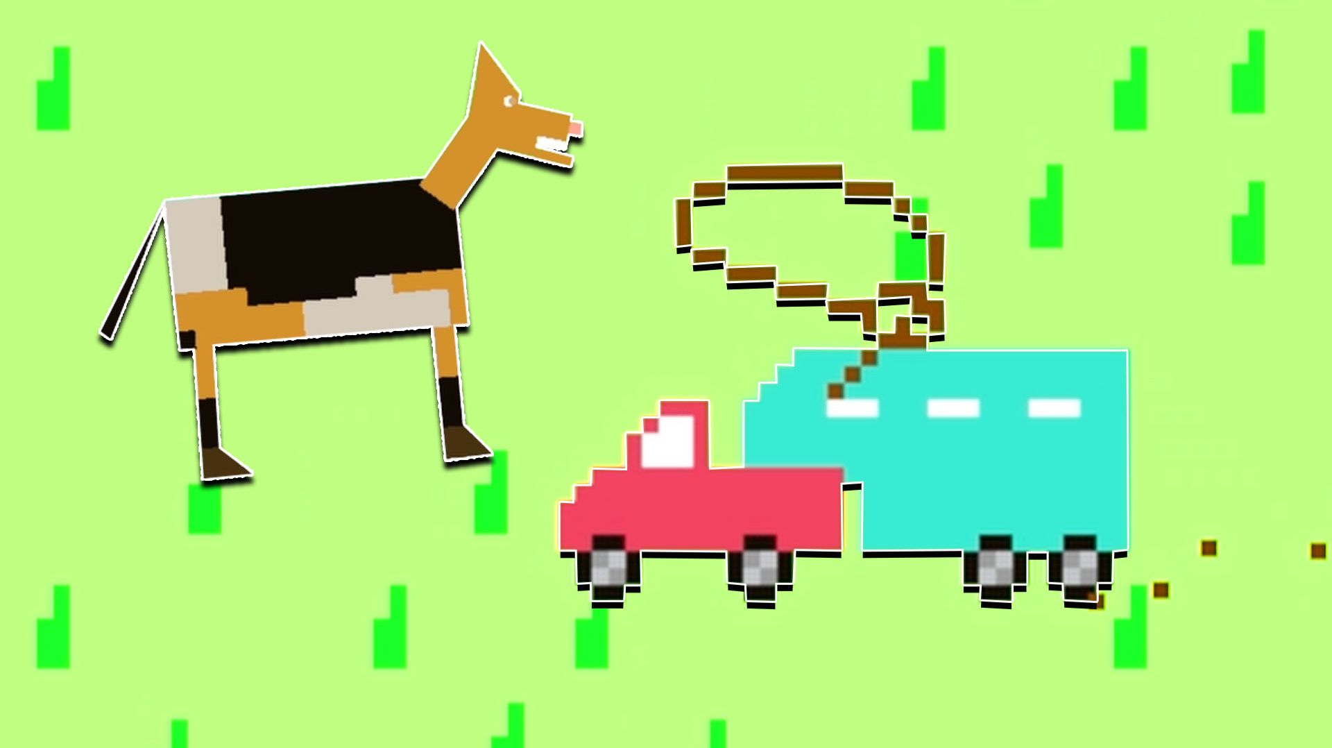 Новая странная игра про лошадей и ставок на них - Horsey Game