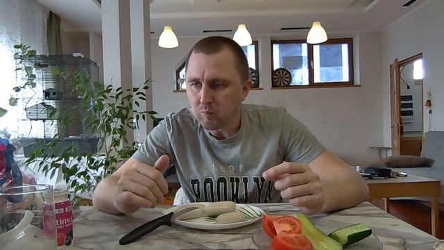 Покушаем вместе, сосиски из мяса индейки,сапмрави, ватрушка