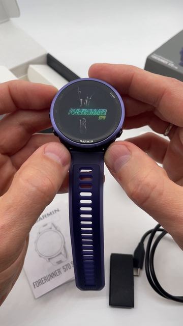 Garmin Forerunner 570 || распаковка