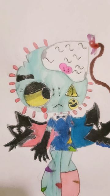 рисовала 2 часа....