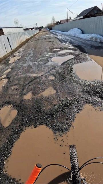 Хорошие дороги, не устану повторять, основа процветания всего #велопоездка #велосипед #Тюмень