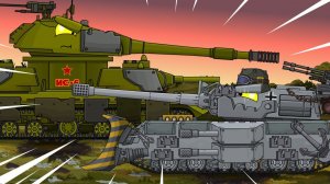Новые монстры  ИС-6 Монстр vs Королевская мышь - Мультики про танки