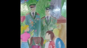 Рисунки детей о войне