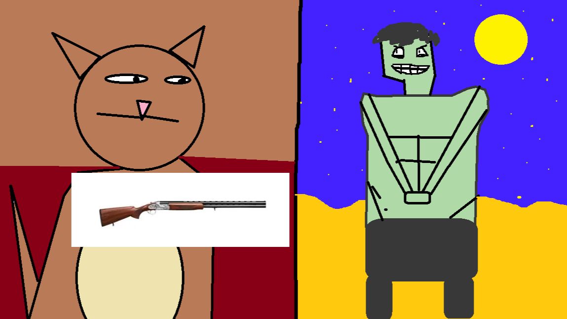 no i'm not a human - тест на пароною ! а ты дома один? шлёпик - хранитель порядка гостей